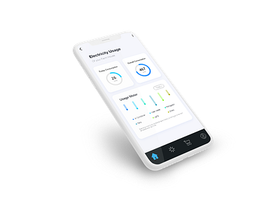 Electric usage | smart home app remote