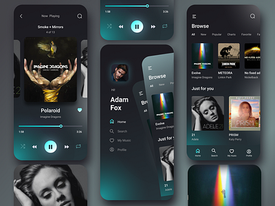 🎵 Music player app