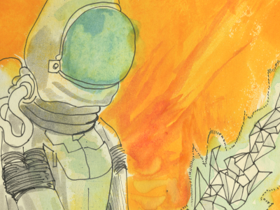 Screen Shot 2012 09 20 At 10.41.51 Am alien astronaut crystal drawing illustration sci fi water color