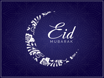 Eid celebration design eid eidmubarak flat illustration illustrator minimal typography vector