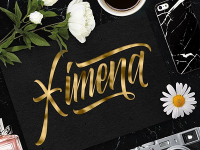Ximena! branding font handletters lettering lettering logo letters logo type ximena