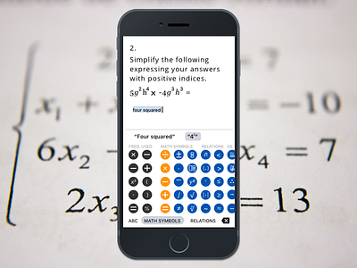 Calculator App app chuckmcquilkin design math ui ux