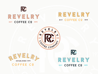 Revelry Coffee Co. Logos