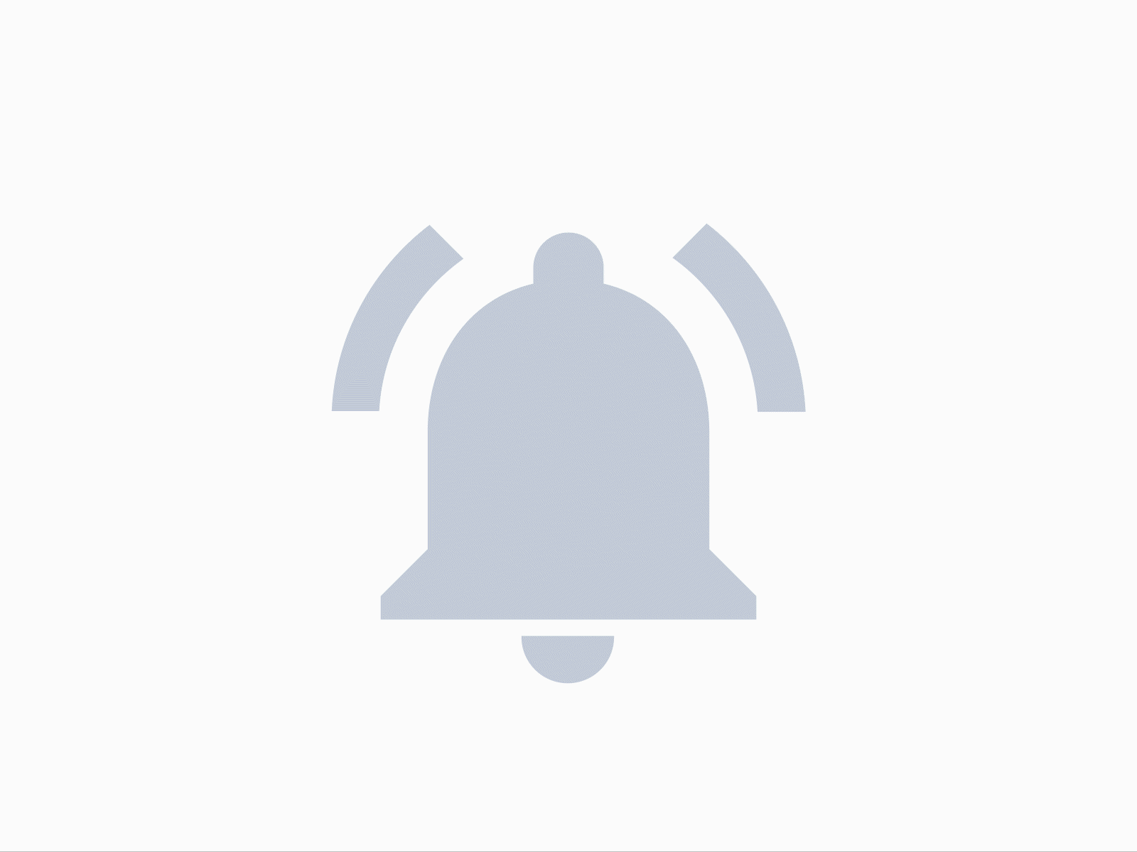 Notification Bell animation austin designer chuckmcquilkin design icon illustration logo ui ux web