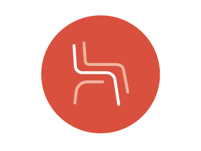 Logo Concept chair logo