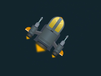 CSS Space Ship css space spaceship