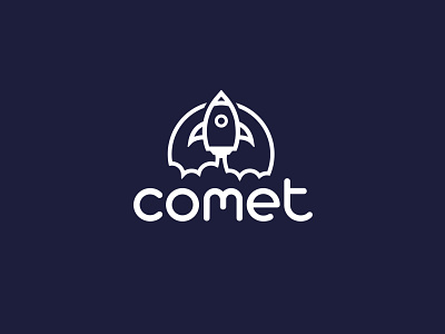 Comet Logo by Sara Berlanda on Dribbble