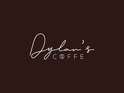 Dylan's caffee branding caffee dailylogochallenge dylans caffee lettering logo logodesign vector