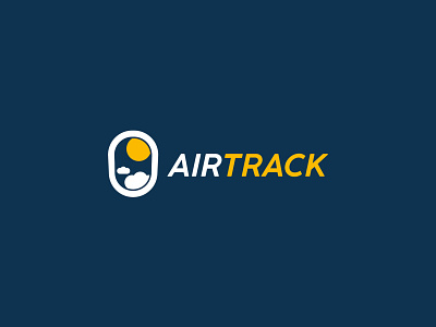 Airtrack logo airtrack branding dailylogochallenge illustration logo logodesign plane travel vector