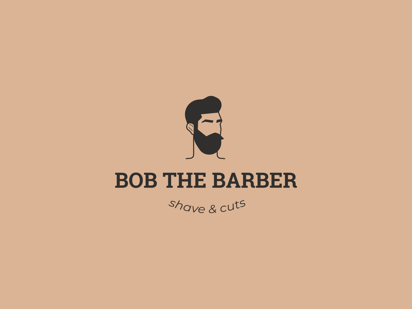 Bob the barber logo by Sara Berlanda on Dribbble