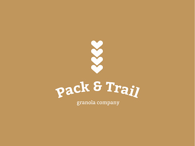 Pack & Trail Logo dailylogo dailylogochallenge granola logo logodesign vector