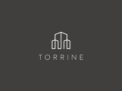 Torrine Logo city dailylogo dailylogochallenge logo logodesign skyline vector