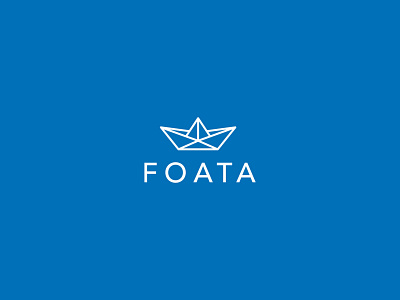 Foata Logo boat dailylogo dailylogochallenge foata logo logodesign ocean outline vector