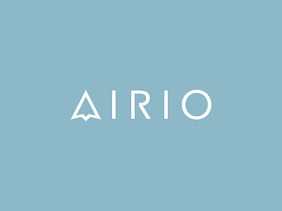 Airio Logo airio dailylogo dailylogochallenge logo logodesign paperplane plane