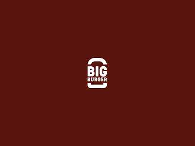 Big Burger Logo branding burger dailylogo dailylogochallenge food logo logodesign typography