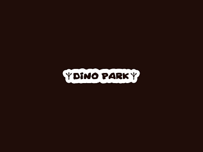 Dino Park Logo branding dailylogo dailylogochallenge dinopark dinosaurus logo logodesign