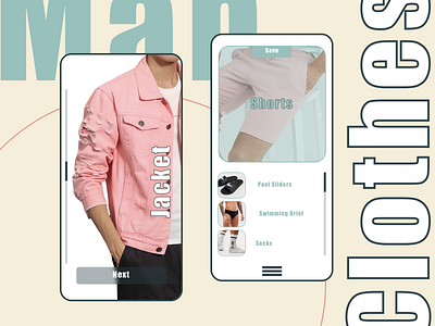 MAN - Clothes app app design application clothes design ecommerce jacket man online shop online store sketch sketchapp ui ux
