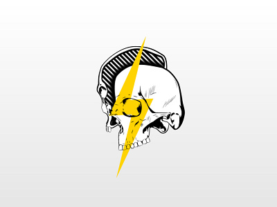 Crackin' Skulls adobe branding design graphic design icon illustration illustrator logo skeleton skull symbol vector
