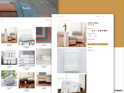 Trousseau Redesign Website design minimal web