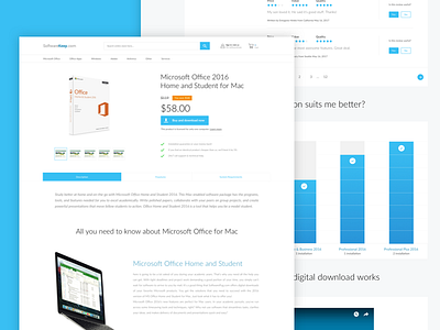 Product page SoftwareKeep ecommerce microsoft product page sale shop