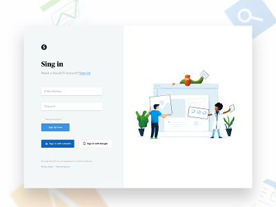 Login Page brand concept design homepage homepage design illustration log in log out login login design login form saas sign singup ui ux vector