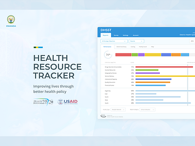 Health Resource Tracker: DHSST branding design interaction product design ui ux visual design web