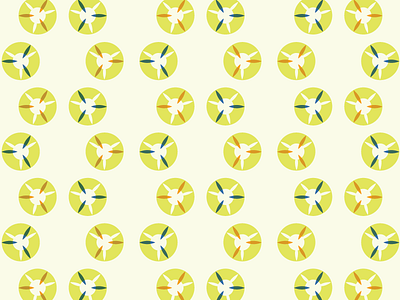 Propellers Letterpress Concept geometric patterns vector
