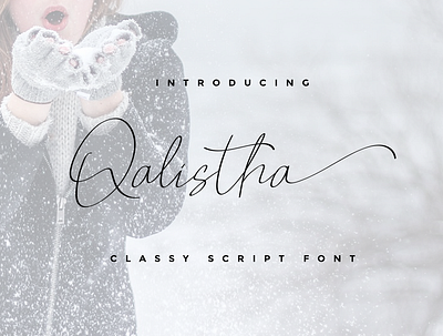 Qalistha brand branding creative design element envanto font font awesome font design freebies lettering logo market rantautype type