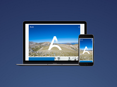 Arch IOT app branding design flat icon illustration ios logo ui ux type vector web