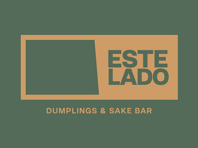 Logo Estelado Dumplings and Sake Bar branding diseño de logo diseñodelogotipo logo logo bar logo design logotipo mexicali