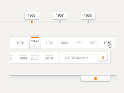 Timeline Navigation button drag navigation scroll tag timeline tip
