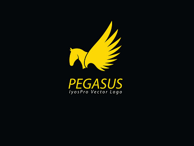 Pegasus logo design gold pegasus logo gold pegasus logo identity and branding logo typography