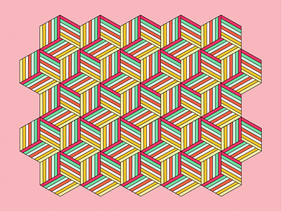 Cubes Pattern background colours cubes design geometric illustration lines patterns textures vector