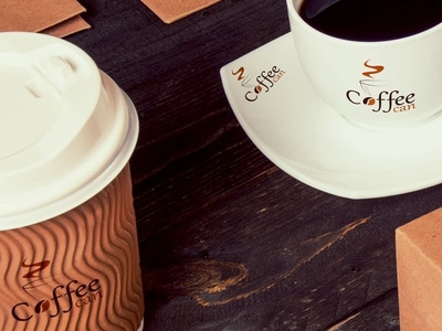 logo design and branding for coffee shop