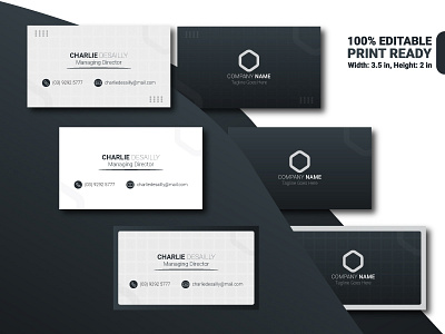 Minimalist Business Card Design