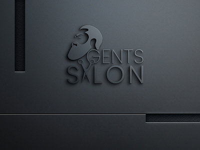 Gents Salon Logo Design Template