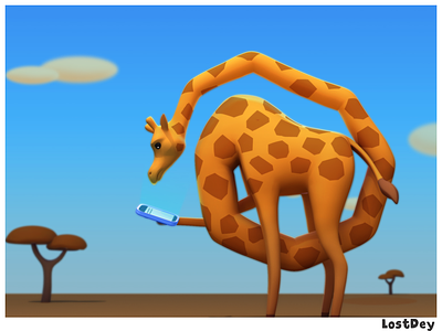 Evolution of Social Media animal cg character character design design illustration webcomic