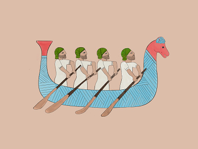 Phoenicians trip design graphic design illustration logo vector