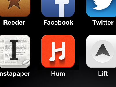 Hum Icon hum icon iphone songwriting