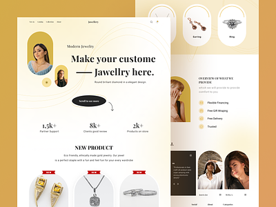 Jewelry Landing Page