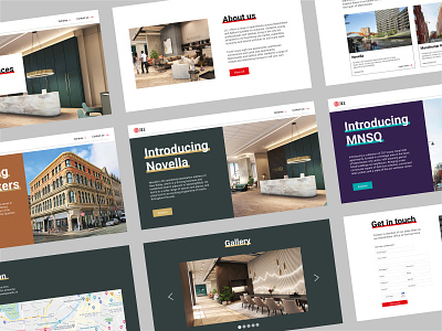 JLL | Residential North Website brand design branding design editorial figma graphic design illustration landing page logo portfolio typography ui vector website xd