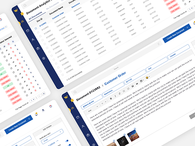 Analytics Tool UI analitic blue branding dashboard design document minimal minimaldesign ui uiux ux white