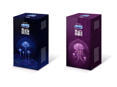 Durex Package Design illustration