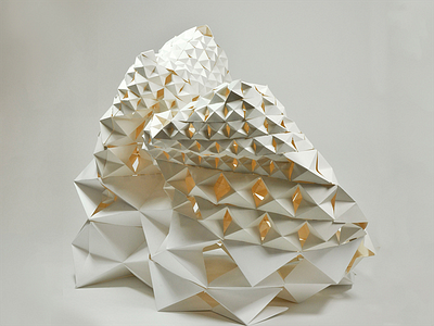 Rêverie explore folding paper photography reverie sculpture