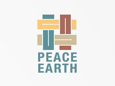 Logo Exploration branding colors earth logodesign logomark mark peace typography