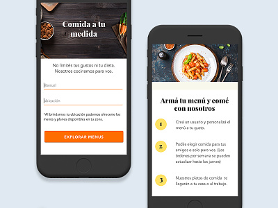 Meal Plans-mobile ecommerce food iconography illustration layout meal plans mobile ui