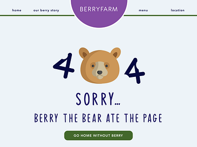 Daily UI Challenge: 404 page