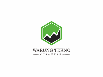 Warung Tekno Nusantara branding design indonesia designer logo logo design simple logo vistechmultimedia