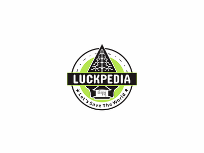 Luckpedia branding design indonesia indonesia designer logo logo design simple logo vistechmultimedia