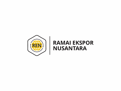 Ramai Ekspor Nusantara branddesigner branding design exportimport illustration indonesia indonesia designer logo logo design simple logo ui vector